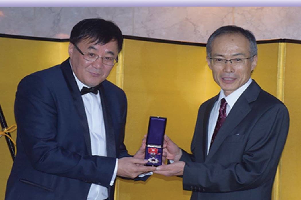 Үүсгэн байгуулагч Ж.Галбадрах Япон Улсын эзэн хааны "Мандах наран" одонгоор шагнуулав