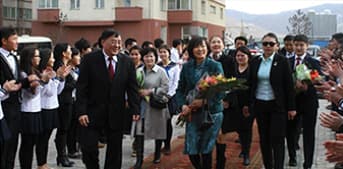 Япон улсын тэргүүн хатагтай Абэ Акиэ айлчлав